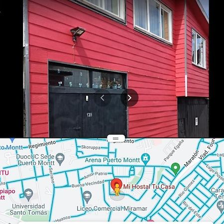"Mi Hostal Tu Casa" Hostal Familiar Solo Empresas, Turistas Y Viajeros Espacio Para Bicicletas Y Motos Puerto Montt Kültér fotó